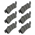 Carbhunb 3 Pairs Fa261 Front And Rear Brake Pad Compatible With Honda Vtx 1800 2002-2008 St 1300 2002-2007 1100 A 1996-2002