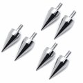 Httmt- 6pcs Chrome Universal Motorcycle 11 5mm Spike Bolt Compatible With Windscreen Fairings License Plate P N Mt218-004 X3-cd