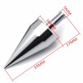 Httmt- 6pcs Chrome Universal Motorcycle 11 5mm Spike Bolt Compatible With Windscreen Fairings License Plate P N Mt218-004 X3-cd
