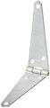 National Hardware N127-795 V280 Light Strap Hinges In Galvanized 2 Pack 