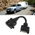 Trailer Adapter Converts 7 Pin Flat Male Plug To 12 Female Socket Connector Enables Compatibility Between Different Wiring