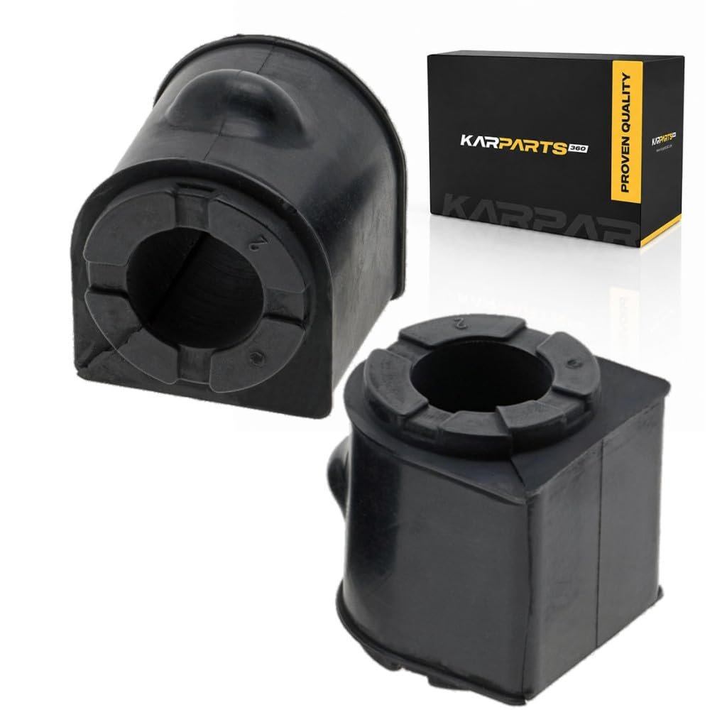 Stabilizer Bar Bushing Set For 2013 To 2019 Ford Escape Rubber Black 2 Piece 0 89 In Inside Diameter Front Position