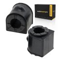 Stabilizer Bar Bushing Set For 2013 To 2019 Ford Escape Rubber Black 2 Piece 0 89 In Inside Diameter Front Position