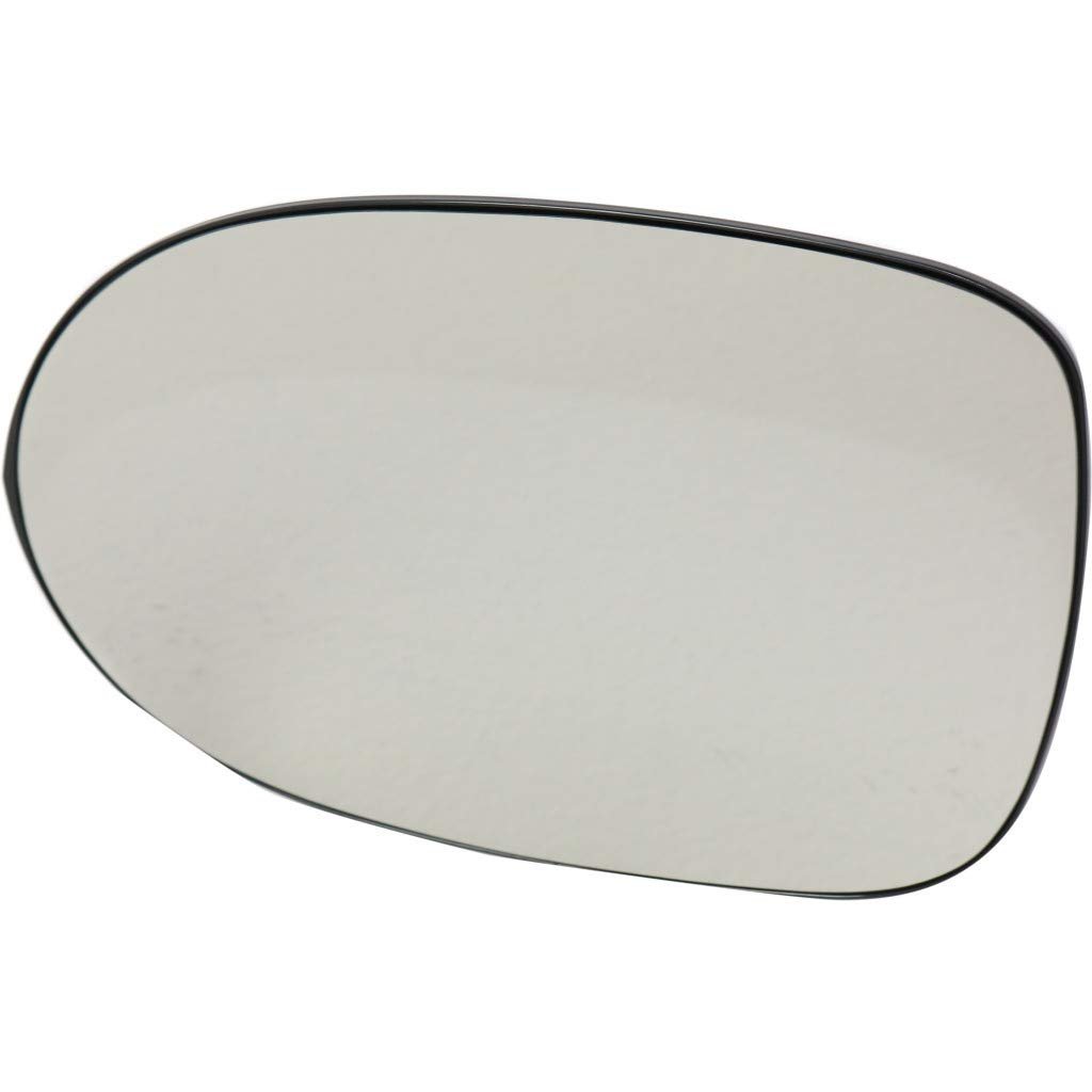 Driver Side Mirror Glass For Dodge Caliber 2007 To 2012 Non Heated Flat With Backing Plate Replacement 68000025aa