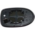 Driver Side Mirror Glass For Dodge Caliber 2007 To 2012 Non Heated Flat With Backing Plate Replacement 68000025aa