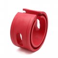 Uxcell 2pcs Red Type-a Car Shock Automobile Protection Rubber Power Cushion Buffer