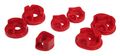 Prothane 8-1903 Red All 4 Motor Mount Insert Kit 
