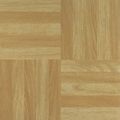 Achim Home Furnishings Ftvwd20420 Nexus 12-inch Vinyl Tile Wood Four Finger Square Parquet 20-pack 