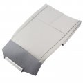 Autokay Driver Bottom Leather Seat Cover For Chevy Silverado 1500 2007-2014 Gray 833