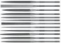 Swiss Pattern Needle Files 5 In Cut 2 Set Of 12 Steel Precision Filing Tools 31 676 