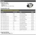 Alternator 240 Amp Compatible With 2015-2016 Ford F-150 5 0l V8