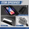 Auto Dynasty Floor Console Model Center Lid Assembly With Wireless-charger Compatible Chevy Tahoe Suburban Gmc Yukon Xl