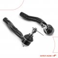 A-premium 2 X Front Outer Tie Rod Ends Compatible With Toyota Prius 2001 2002 2003