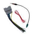 Car Stereo Radio Wiring Harness Antenna Adapter Kit Fit For Chrysler 300 2009-2010 