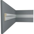 Ekena Millwork Pml01x00cl Claremont Panel Moulding 3 4 H X 2 P 94 1 L Primed