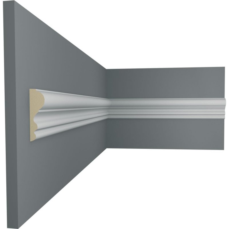Ekena Millwork Pml01x00cl Claremont Panel Moulding 3 4 H X 2 P 94 1 L Primed