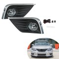 2-pack Front Bumper Fog Lights Assembly With Bulbs And Switch Wiring Kit Replacement For Altima 2016-2018 