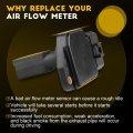 Ocpty Mass Air Flow Sensor Afh90-02 Meter Fits For 2001-2003d F-150 5 4l 2003-2004 For Ford Mustang 4 6y Mass Air Flow Sensor