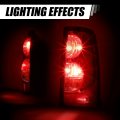 Auto Dynasty Factory Style Rear Tail Lights Brake Lamps With Wiring Harness Compatible Chevy Silverado 1500 2500 3500 2003-2007