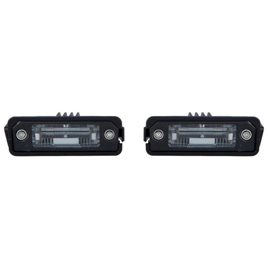 Volkswagen Rabbit License Plate Light 2006 2007 2008 2009 Driver And Passenger Side Pair Fits Vw2870107 3d0 943 021 A Halogen