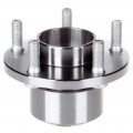 Ocpty New Wheel Hub Bearings Front Axle 5 Lugs With Abs Compatible For 2004-2009 C30 C70 S40 V50 Oe 513255 Pack Of 1