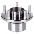 Ocpty New Wheel Hub Bearings Front Axle 5 Lugs With Abs Compatible For 2004-2009 C30 C70 S40 V50 Oe 513255 Pack Of 1