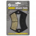 Niche Alloy Steel Front Rear Brake Pad Set For Polaris Ranger 500 570 800 Organic