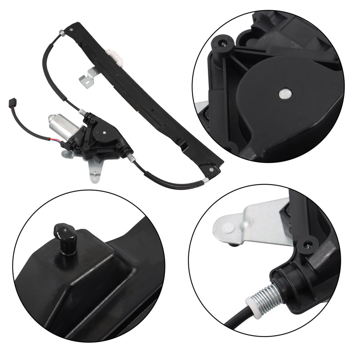 Rear Right Side Window Regulator With Motor Replacement For 2002-2010 Explorer 2003-2005 Aviato Mountaineer 748-507