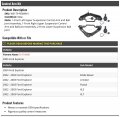 Front Control Arm And Ball Joint Kit 4 Piece Compatible With 2002-2005 Ford Explorer Up To 7 18 2005