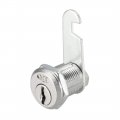Uxcell Drawer Cabinet Tubular Cam Lock 13 16 Cylinder Length With No 0 Nut-on Type Fits On 1 2 Max Thickness Panel Keyed Alike