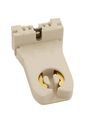 Leviton 13357-n Medium Base Bi-pin Standard Fluorescent Lampholder Tall Profile Slide-on Turn-type Quick-connect 18awg Solid Or 