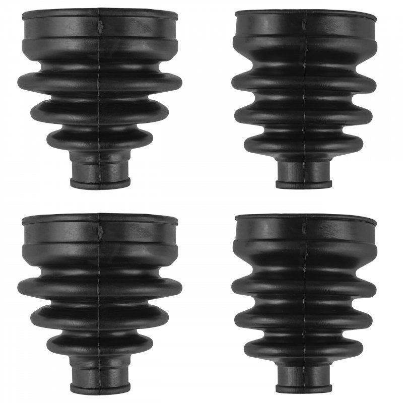 Caltric 2 Front Axle Inner Outer Cv Boot Kit For Kawasaki Bayou 400 Klf400b 4x4 1993 1994 1995