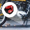 Motorbike Kickstand Extension Enlarger Pad Side Stand Support Plate Red For Bmw S1000xr