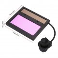 Auto Darkening Welding Lens Helmet Tx500c 11090mm Solar Panel Mask Automation Filter Shade Eyes Goggles