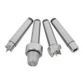 Mt2 Live Center Set For Wood And Metal Lathes 4 Piece Kit With Spur Drive Cup Tapered Arbor High Carbon Steel 
