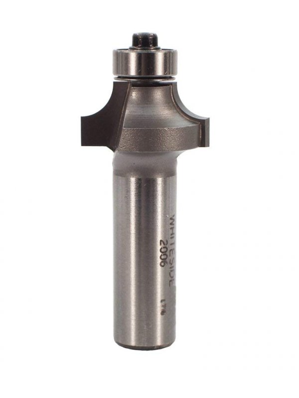 Roundover Router Bit 2006 1 4 In Radius Diameter Shank 2 Cutting Length Carbide Tipped For Wood And Plastics
