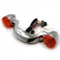 Httmt Mt444-001a- Rear Brake Led Light Bar Turn Signal Compatible With H-d Road Street Glide Flhx 2010-2017
