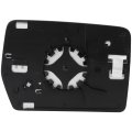 Driver Side Heated Towing Mirror Glass Fit Ford For F-150 2011-2014 Rear View W Backing Holder