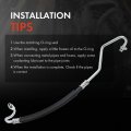 A-premium A C Discharge Line Hose Assembly Compatible With Nissan Qashqai 2017 0l Rogue Sport 2017-2019 2 Compressor To
