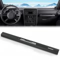 G-plus Upper Dash Defrost Vent Bezel Trim Panel Compatible With Jeep Wrangler Tj 1997-2006 55037036 Black
