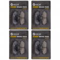 Niche Brake Pad Set For Honda Goldwing 1500 06455-mt8-405 45106-mt8-305 Front Organic 4 Pack