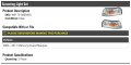 Cornering Light Set Of 2 Compatible With 2006-2011 Mercury Grand Marquis