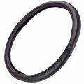Motor Trend 18 Inch Car Steering Wheel Cover For Trailer Truck Heavy Duty Protection Black 