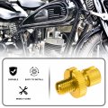X Autohaux 6 Pcs M10 Brake Clutch Cable Line Adjuster Screw Adjusting Bolt With Slotted For Motorcycle Bike Scooter Aluminum
