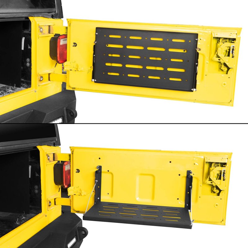 Wrangler Tailgate Table Foldable Cargo Shelf Camping Storage For 1997-2006 Jeep Tj