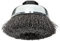 Weiler 36033 Vortec Pro 3 Crimped Wire Cup Brush 014 Steel Fill M10 X 1 25 Nut 