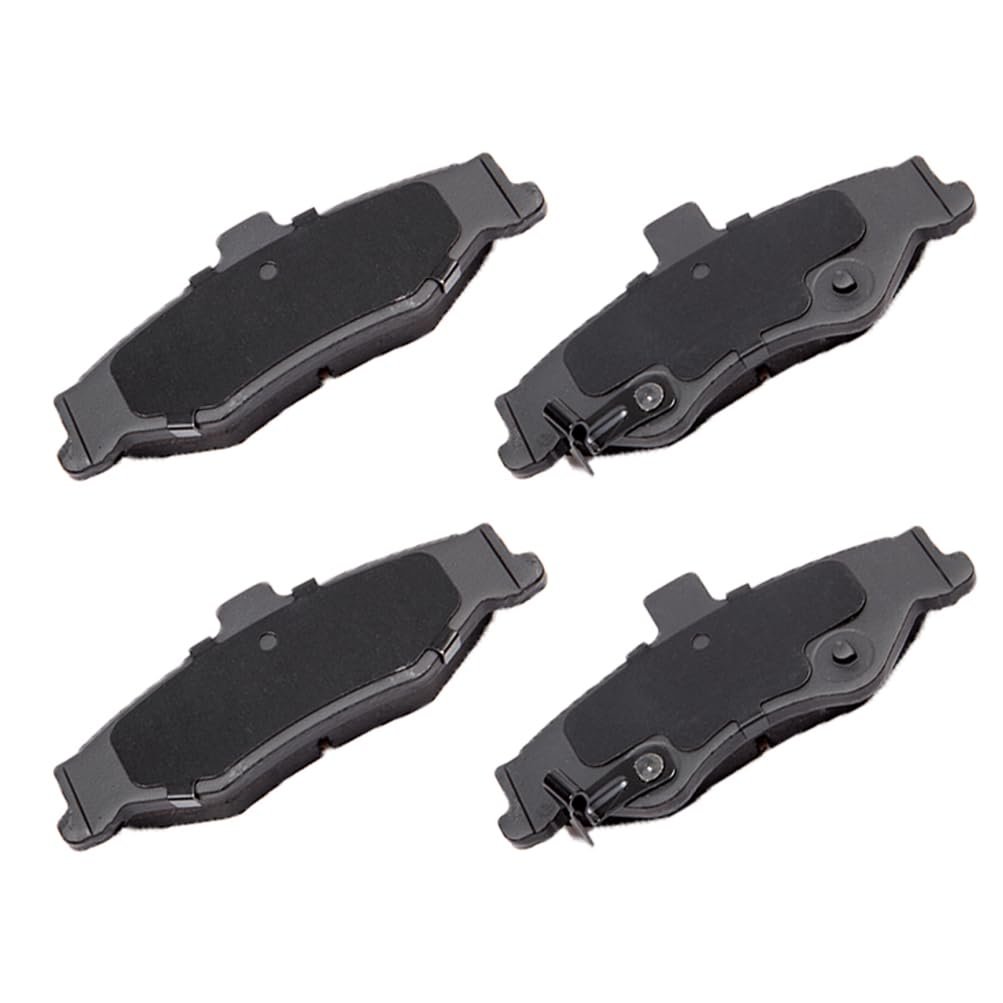 D750 Brake Pads W Hardware Rear Disc Pad Set