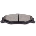 D750 Brake Pads W Hardware Rear Disc Pad Set