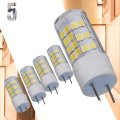 Satco S12325 4 5w T6 Led Bulb A 430 Lumens 5000k Natural Light G8 Base Clear Finish 1 77 Length Dimmable 35w Incandescent 