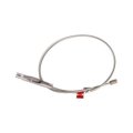 Parking Brake Cable Intermediate For Chevy Silverado 2500 Hd 2011 2012 2013 Galvanized Steel Button Ferrule End 1 Type 